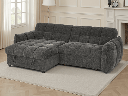Florida Sofabed Grey Universal Corner - Comfort Furniture