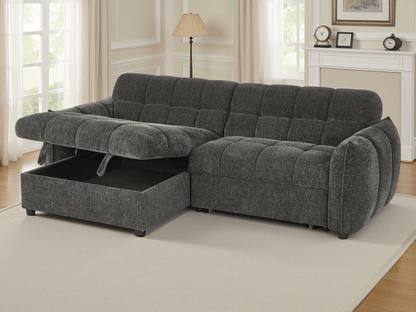 Florida Sofabed Grey Universal Corner - Comfort Furniture