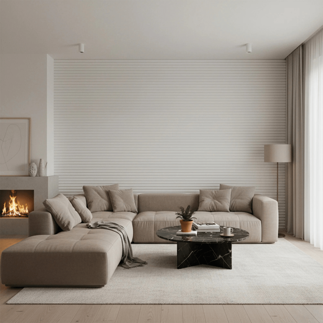 Fluted Wall Panels (15 Panels/Box) - Comfort Furniture