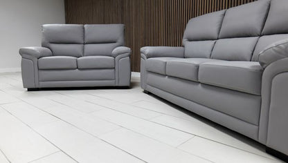 Gretal Leather Sofa Suite - Comfort Furniture