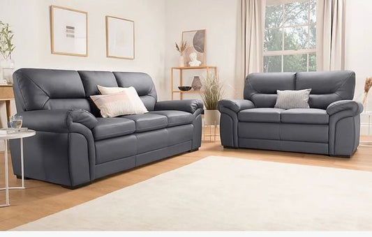 Gretal Leather Sofa Suite - Comfort Furniture