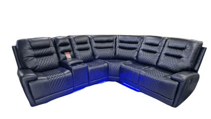 Halifax Corner Sofa Electric Recliner - Comfort Furniture