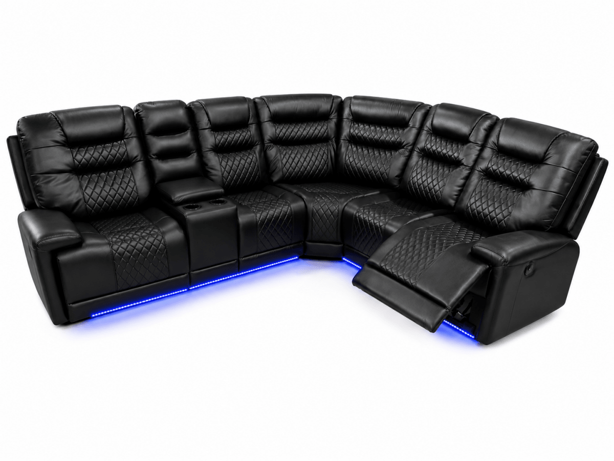 Halifax Corner Sofa Electric Recliner - Comfort Furniture
