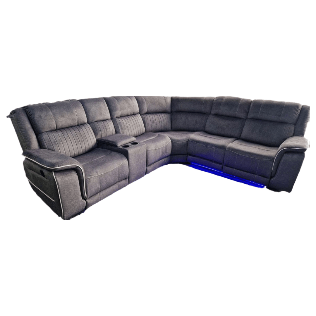 Hannah Electric Recliner Corner Sofa - Comfort Furniture