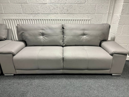 Hanson Leather Sofa Suite - Comfort Furniture