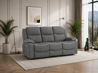 Harald Sofa Suite Electric Recliner - Comfort Furniture