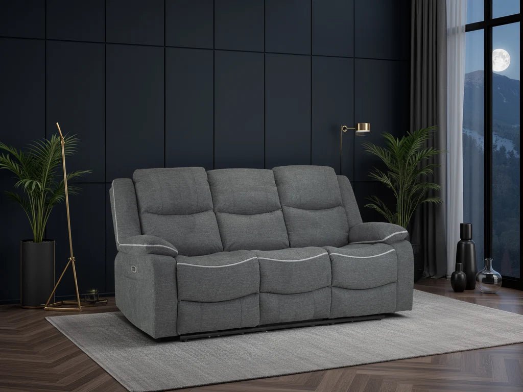Harald Sofa Suite Electric Recliner – 3+2 Power Recliner Suite | Comfort Furniture