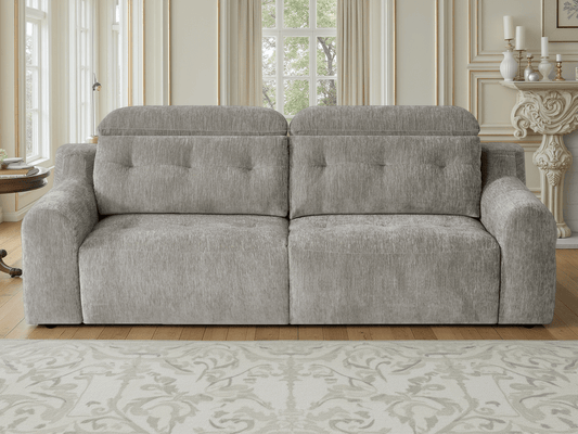 Harrison Electric Sofa Grey - Comfort Furniture