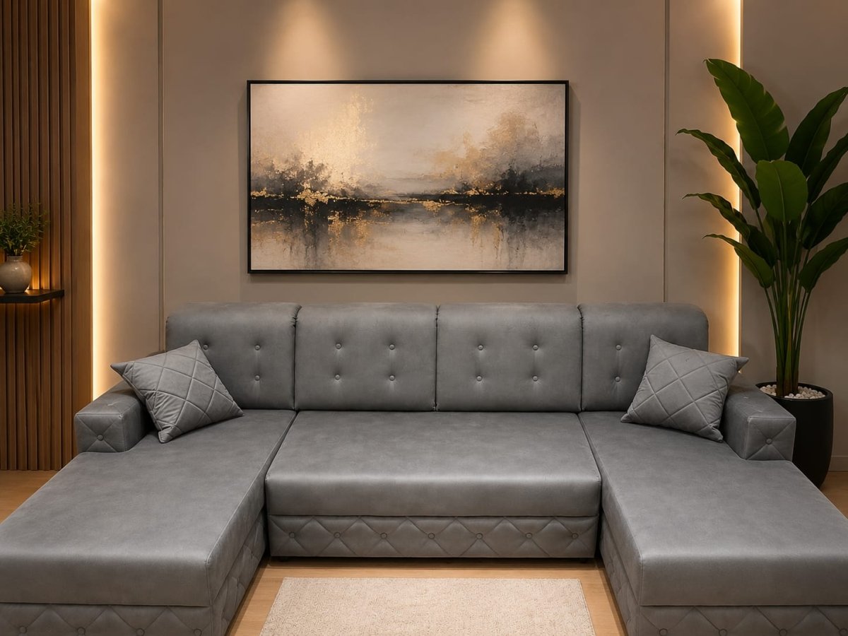 Harry Lux U-Shape Sofa -bed - Comfort Furniture