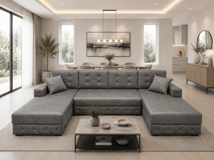 Harry Lux U-Shape Sofa -bed - Comfort Furniture