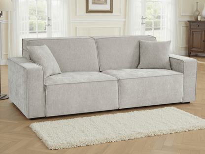 Houston Electric Sofabed Beige 3 Seater - Comfort Furniture