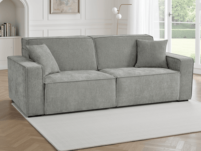 Houston Electric Sofabed Grey 3 Seater - Comfort Furniture