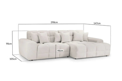 Jacob Corner Sofa - Comfort Furniture