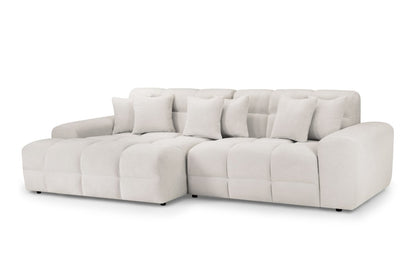Jacob Sofa Beige Left Hand Facing Corner - Comfort Furniture