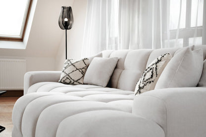 Jacob Sofa Beige Right Hand Facing Corner - Comfort Furniture