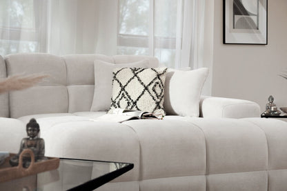 Jacob Sofa Beige Right Hand Facing Corner - Comfort Furniture