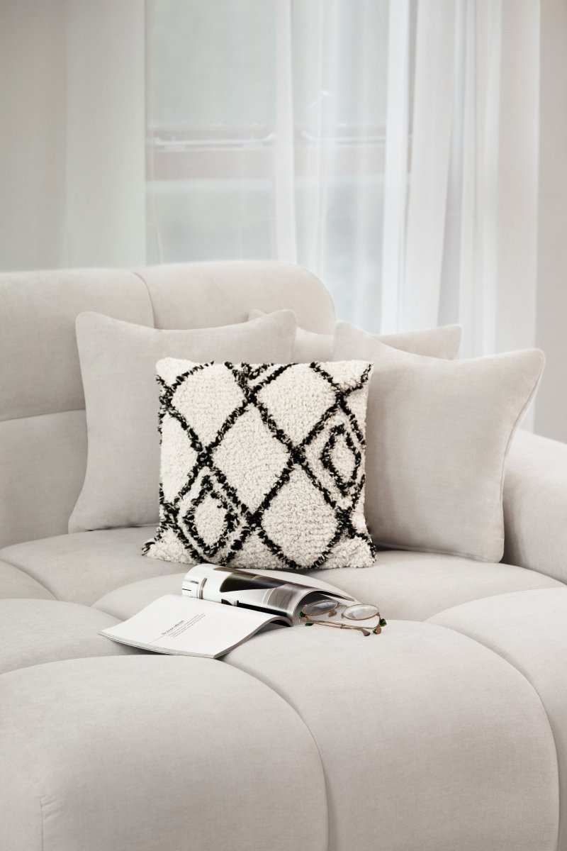Jacob Sofa Beige Right Hand Facing Corner - Comfort Furniture