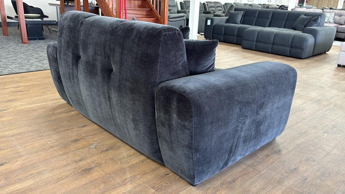 Jacob Sofa Black 3 Seater - Comfort Furniture