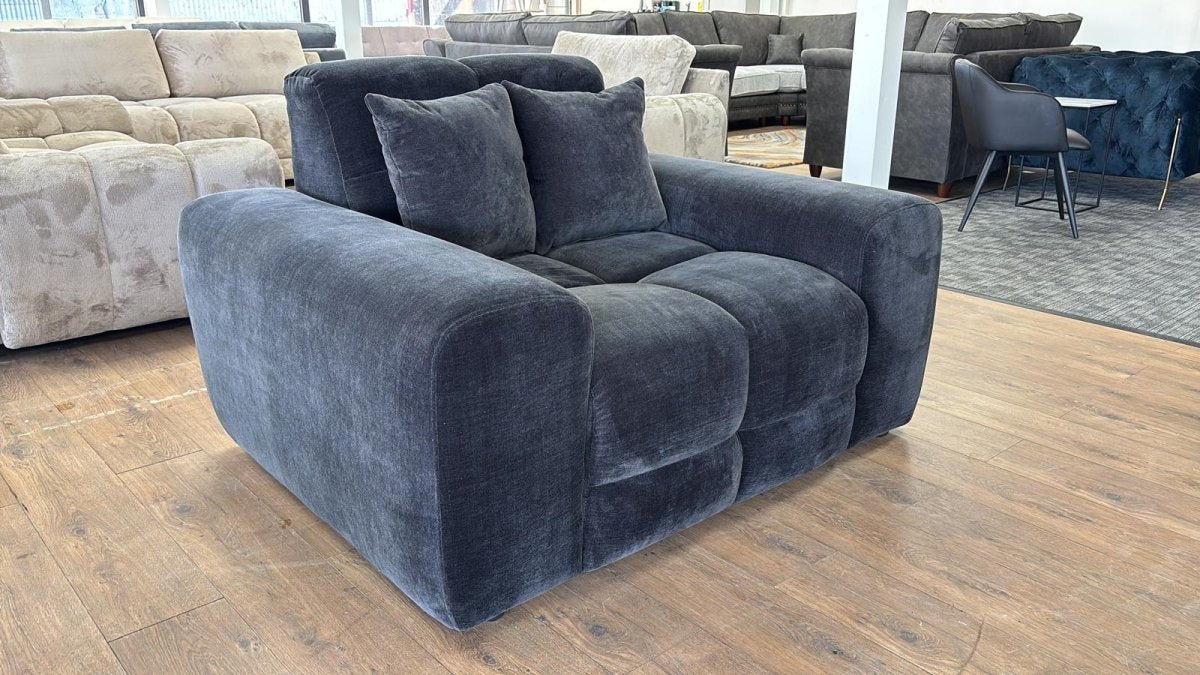 Jacob Sofa Black Armchair - Comfort Furniture