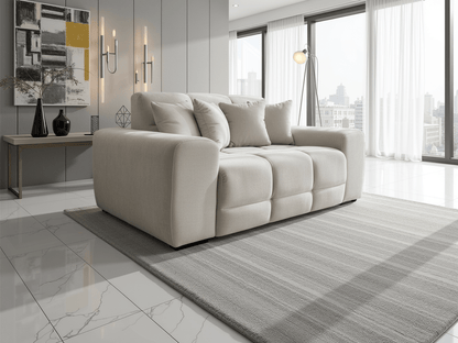 Jacob Sofa Natural 2 Seater - Comfort Furniture