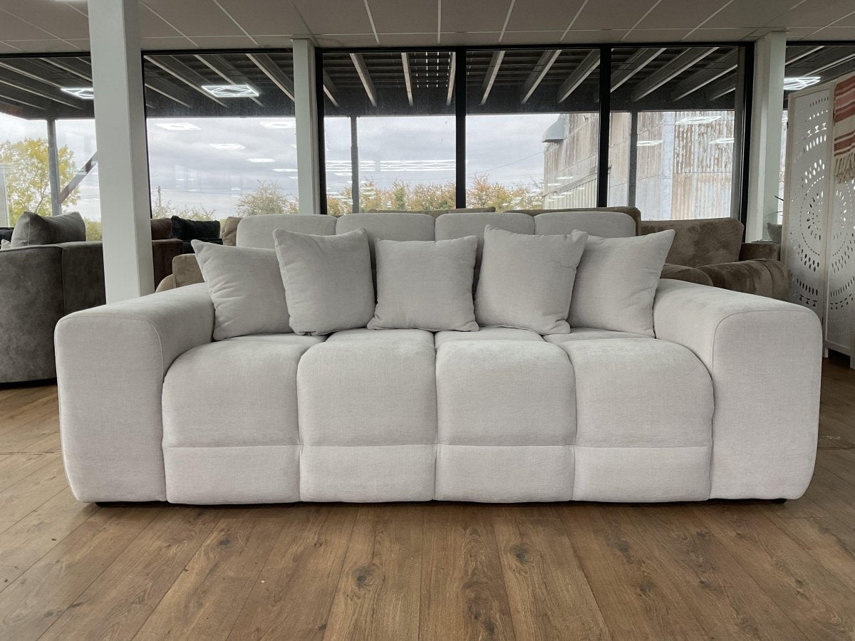 Jacob Sofa Natural 3 Seater - Comfort Furniture