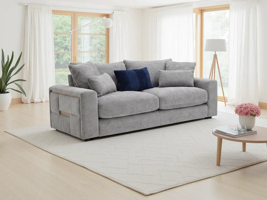Jupiter Sofa Collection – 2 Seater & 3 Seater Fabric Sofas - Comfort Furniture