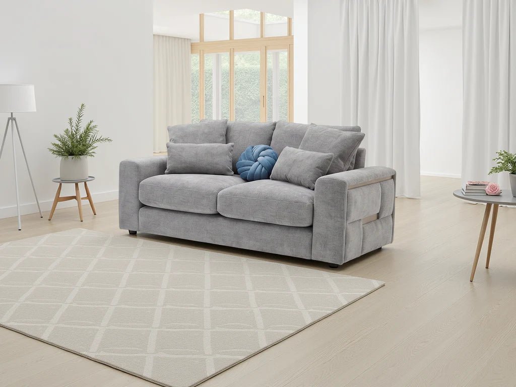 Jupiter Sofa Collection – 2 Seater & 3 Seater Fabric Sofas - Comfort Furniture