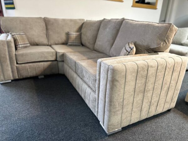 Layla Fullback Corner Sofas - Comfort Furniture