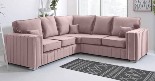 Layla Fullback Corner Sofas - Comfort Furniture