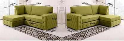 Lounge Corner Sofa - Comfort Furniture