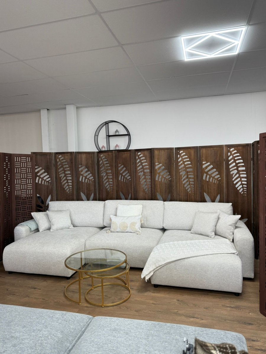 Luma Sofa Beige U Shape Corner - Comfort Furniture