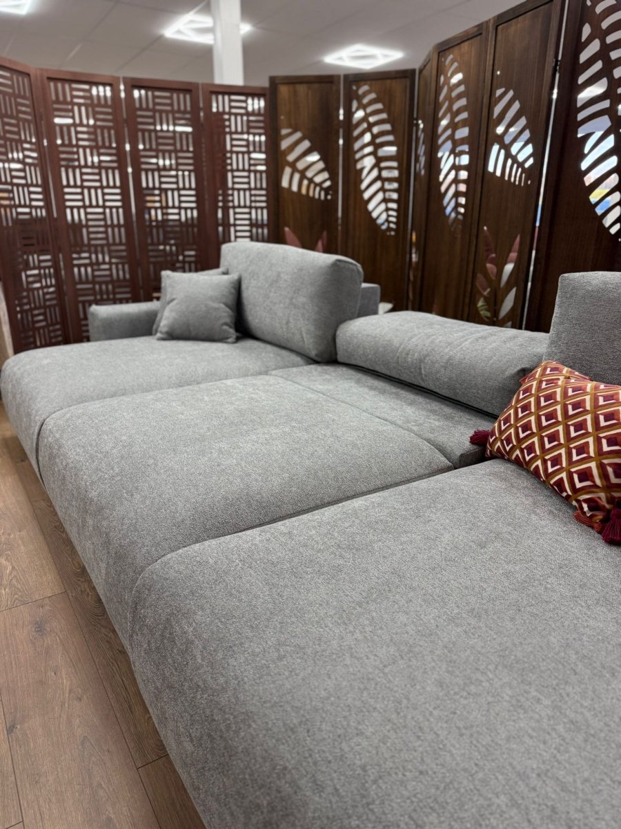 Luma Sofa Grey U Shape Corner - Comfort Furniture
