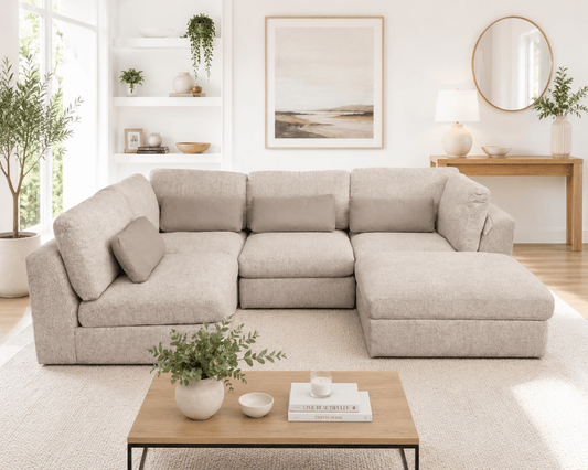 Madison U-Shape Sofa – Large U-Shape Family Corner Sofa | Comfort Furniture