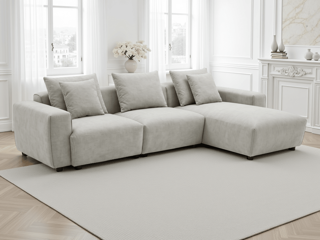 Malibu Sofa Beige Universal Corner - Comfort Furniture