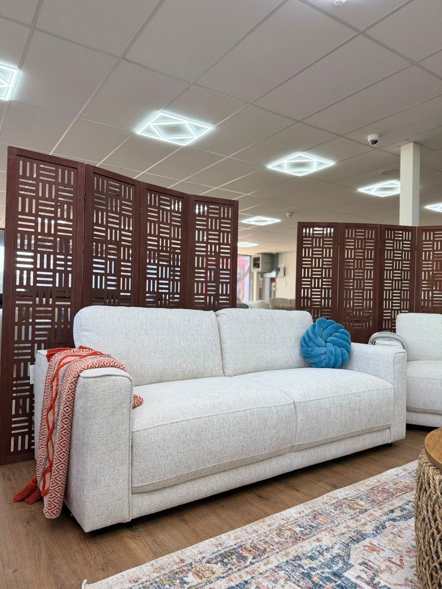 Marlow Sofa Beige 3 Seater - Comfort Furniture