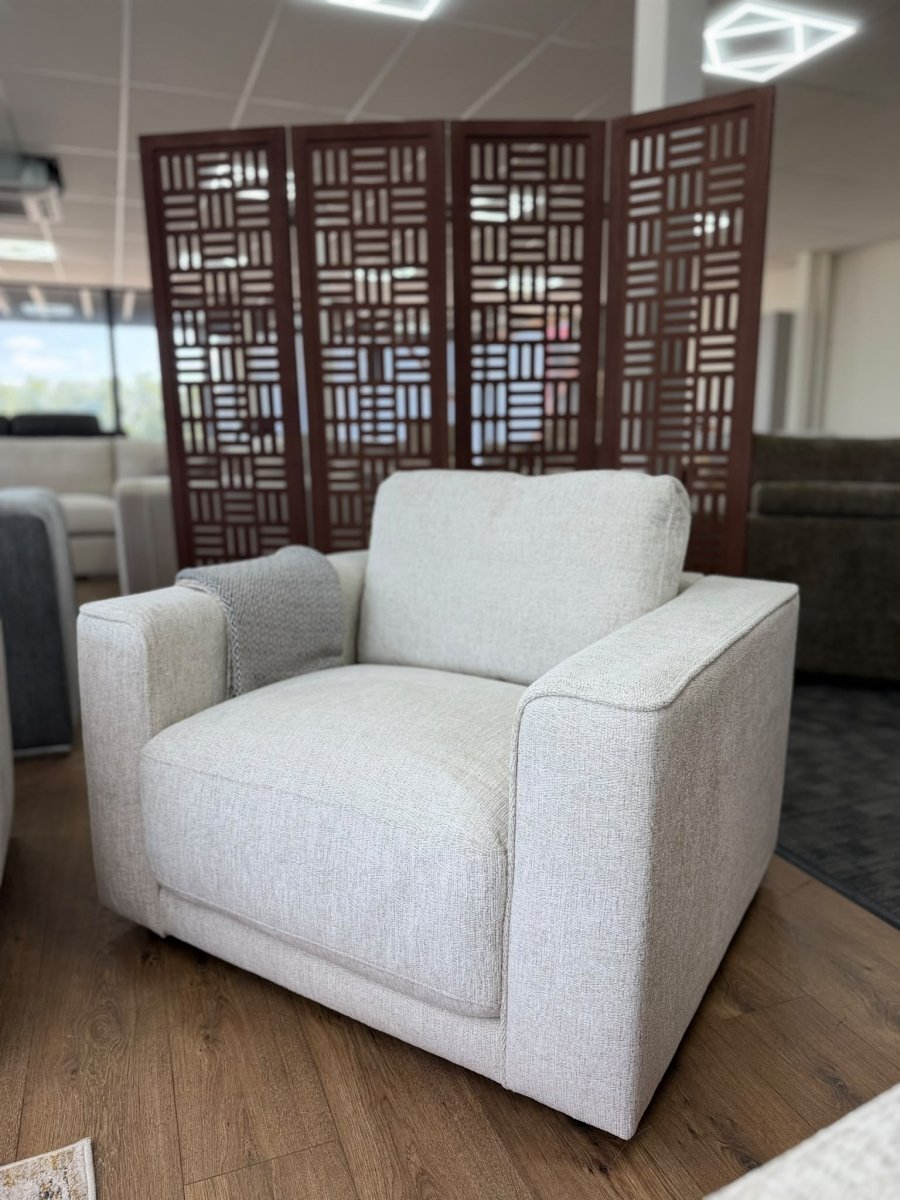 Marlow Sofa Beige Armchair - Comfort Furniture
