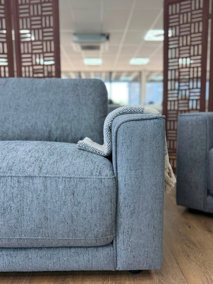 Marlow Sofa Grey 3 Seater - Comfort Furniture