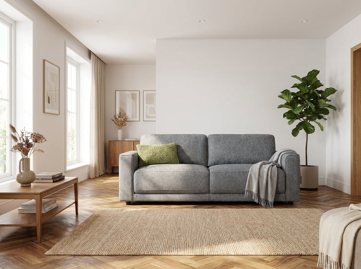 Marlow Sofa Grey 3 Seater - Comfort Furniture