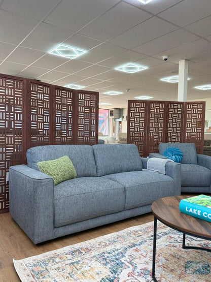 Marlow Sofa Grey 3 Seater - Comfort Furniture