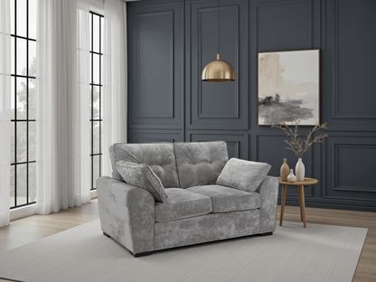 Maxwell Sofa Grey 2 Seater - Comfort Furniture