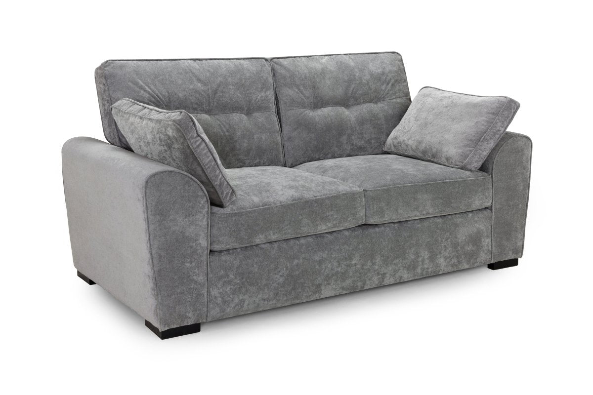 Maxwell Sofa Grey 3 Seater - Comfort Furniture