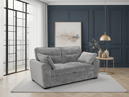 Maxwell Sofa Grey 3 Seater - Comfort Furniture