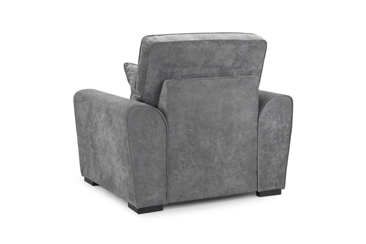 Maxwell Sofa Grey Armchair - Comfort Furniture
