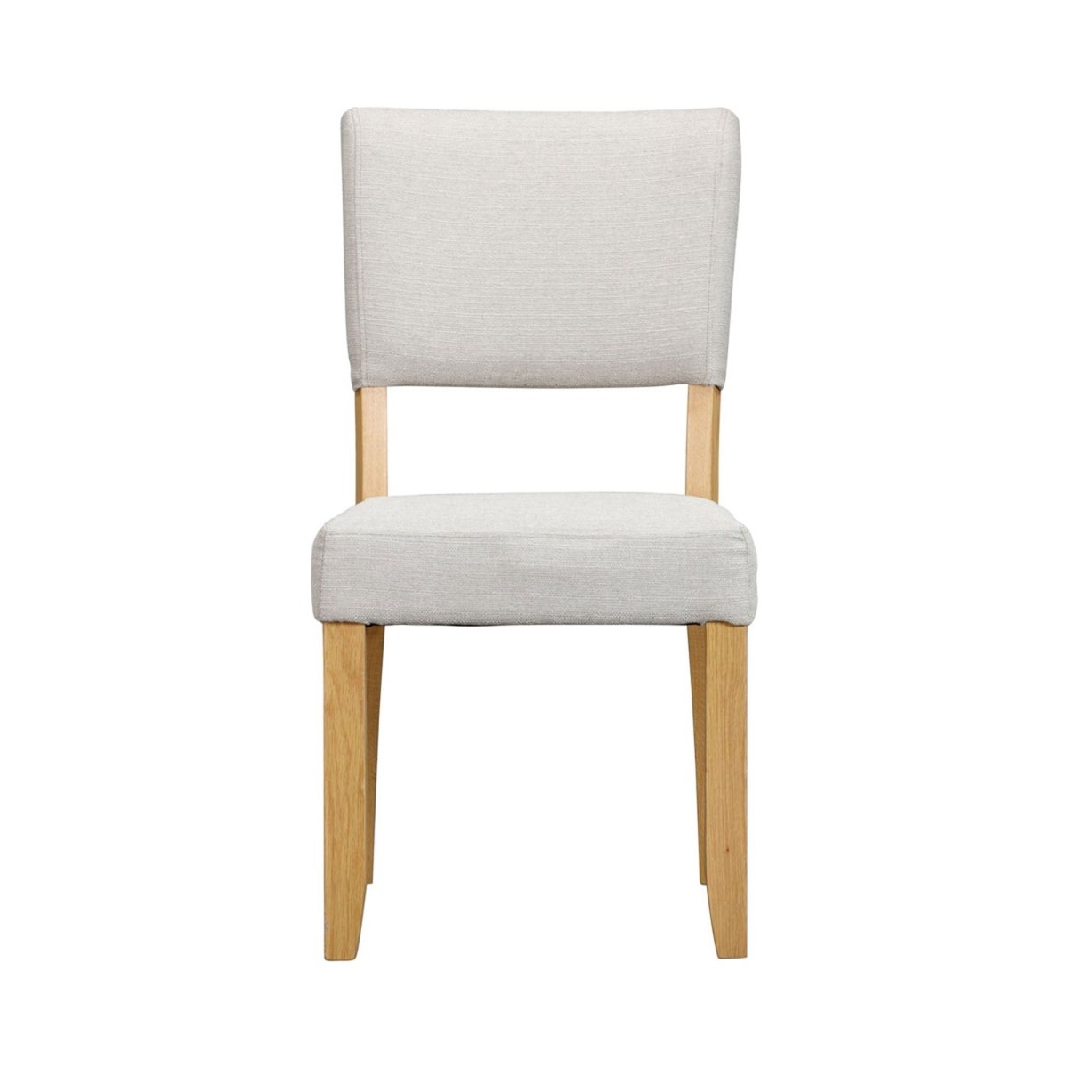 Mayfair Dining Chair – Oak & White - Comfort Furniture