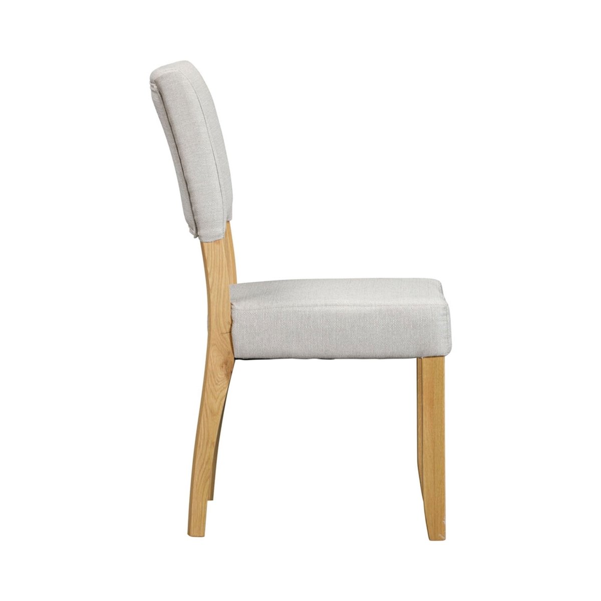 Mayfair Dining Chair – Oak & White - Comfort Furniture