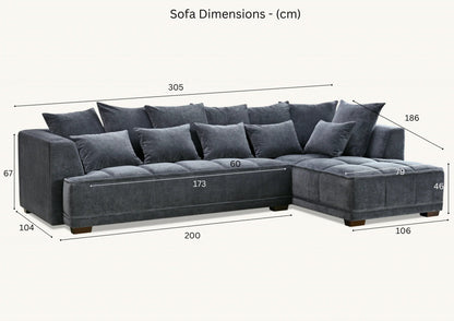 Mercy Corner Sofa - Comfort Furniture