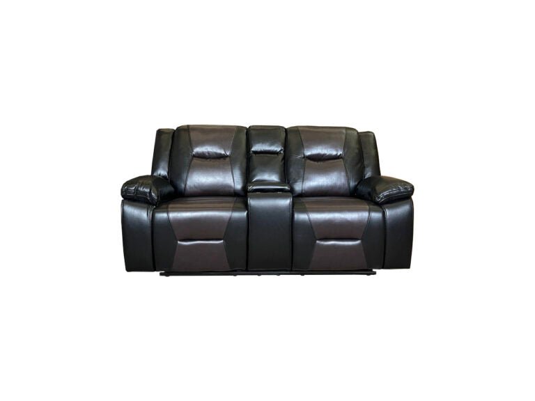 Milan Leather Sofa Suite Manual Recliner - Comfort Furniture