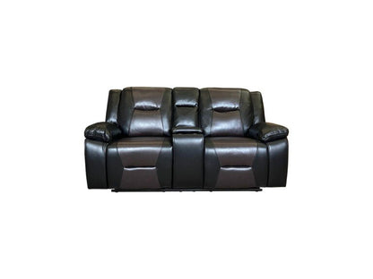 Milan Leather Sofa Suite Manual Recliner - Comfort Furniture