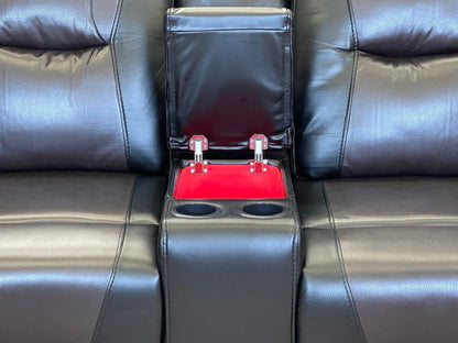 Milan Leather Sofa Suite Manual Recliner - Comfort Furniture