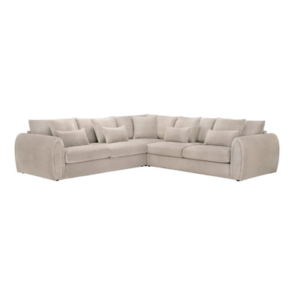 Mirabel Big Corner Sofa in Grey - Comfort Furniture